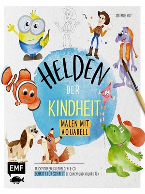 cover image of Helden der Kindheit – Malen mit Aquarell